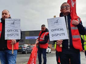 Coffinmakers at the Co-op's only manufacturing facility in the UK are taking strike action