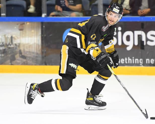 Nottingham Panthers ice hockey player Adam Johnson. Photo: Panthers Images / SWNS