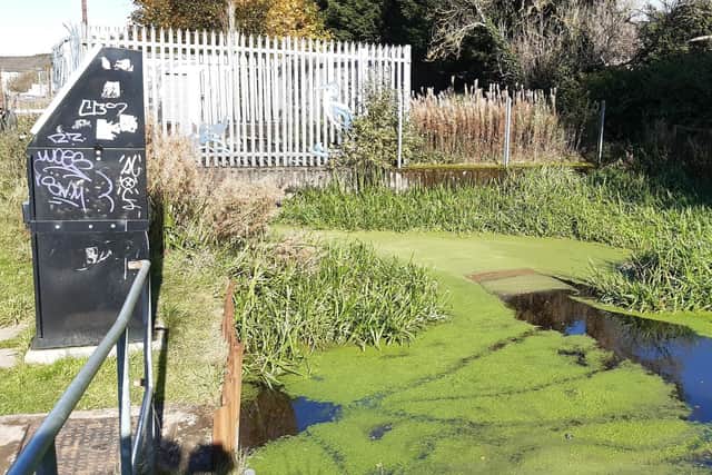 Several sections of the canal are piped through culverts. Picture: The Scotsman