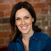 Sports presenter Lee McKenzie, who hails from Ayr.