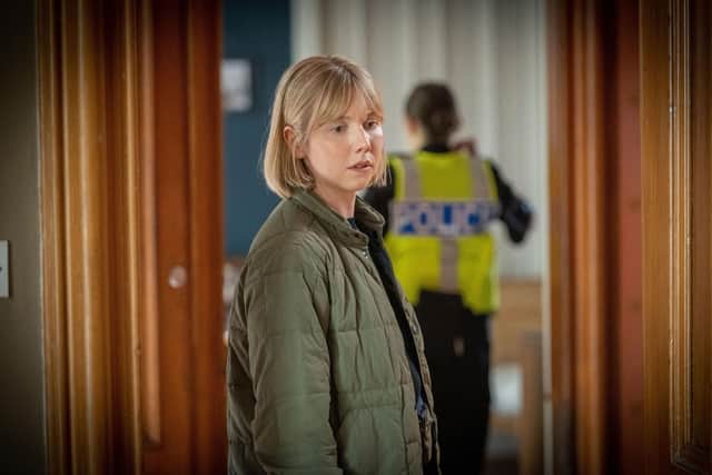 Lauren Lyle as DS Karen Pirie in the ITV adaptation of Val McDermid's crime novels. Pic: ITV/Shutterstock