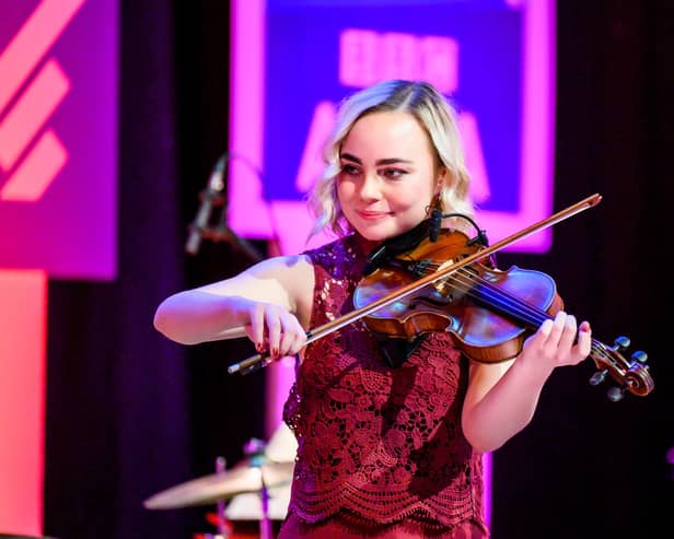Eryn Rae is the new BBC Scotland Young Traditional Musician of the Year. Picture: Alan Peebles