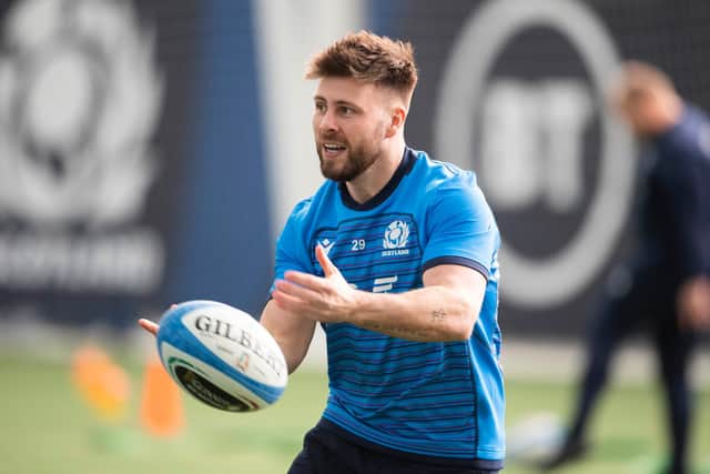 Ali Price will win his 50th cap for Scotland in Rome. (Photo by Paul Devlin / SNS Group)