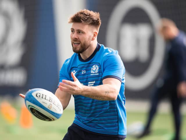 Ali Price will win his 50th cap for Scotland in Rome. (Photo by Paul Devlin / SNS Group)