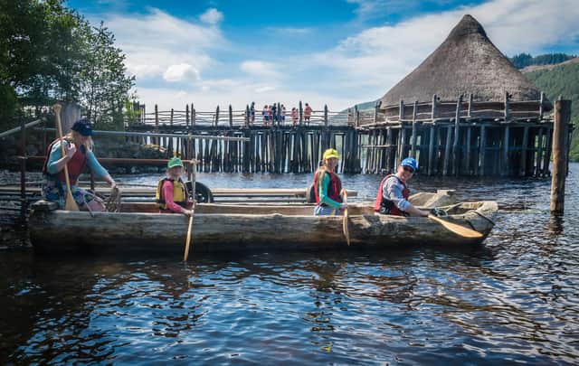 The Scottish Crannog Centre is the perfect family day out