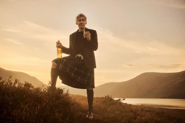 Hollywood star Harrison Ford starred in a 12-episode series called ‘Once Upon a Time in Scotland’ for Glenmorangie, a Highland single malt Scotch whisky