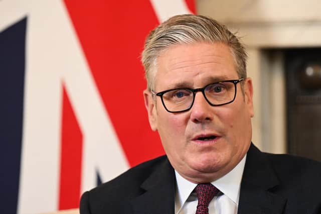 Prime Minister Sir Keir Starmer in Downing Street. PIC: Leon Neal/PA Wire