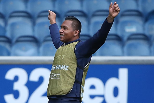 Alfredo Morelos now shares a Rangers club goalscoring record with Ibrox great Ally McCoist (Photo by Ian MacNicol/Getty Images)