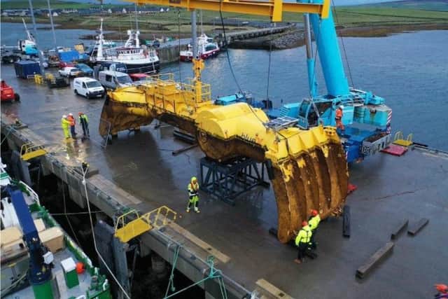 Mocean Energy’s Blue X wave energy machine has returned to dock after a successful five-month test period at sea