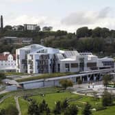 The Scottish Parliament building