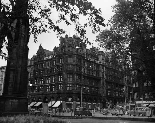 Jenners in Princes Street, Edinburgh