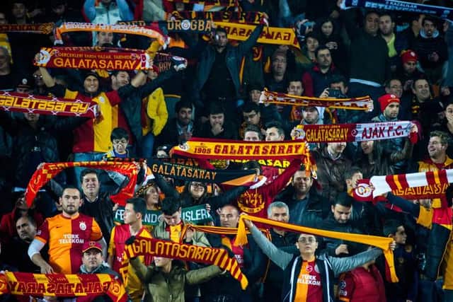 Galatasaray fans will have to make do with a live stream of the game.