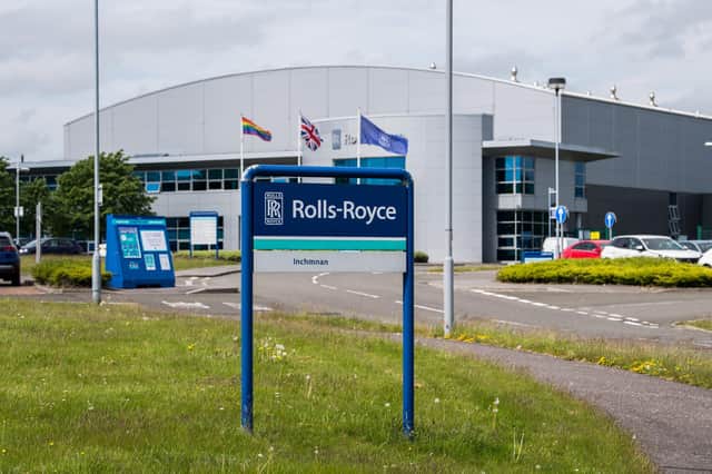 Hundreds of staff at Rolls-Royce's Inchinnan plant are due to start leaving for the last time this week (Picture: John Devlin)