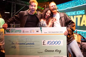 Falkirk’s Jasmin Jet was crowned the winner at Greene King Untapped’s Live Final in London on Saturday, 13th September, with guest judges McFly’s Danny Jones and BRIT nominee Sam Ryder.