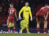 Allan McGregor made two good saves in extra time to keep Rangers ahead against Aberdeen on Sunday.
