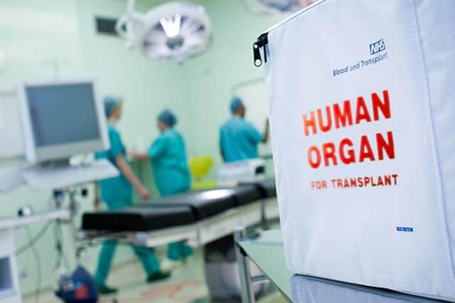 An average of more than 500 are waiting for an organ transplant at any one time, but only one per cent of people die in circumstances suitable for donation of their tissues