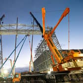 J&D Pierce has been involved in many of Scotland's largest steelwork contracts including fabrication work at Rosyth dockyard. Picture: contributed.