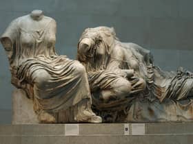 About half of the sculptures that once adorned the Parthenon in Athens are in London's British Museum (Picture: Matthew Fearn/PA)