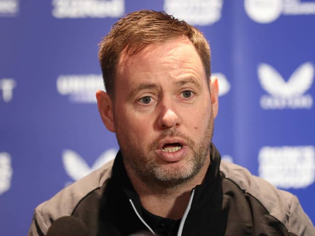 Rangers manager Michael Beale has conceded the chances of beating Celtic to the title are 'low'. (Photo by Craig Williamson / SNS Group)