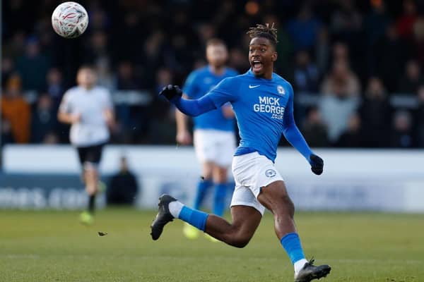 Peterborough striker Ivan Toney. Picture: Getty