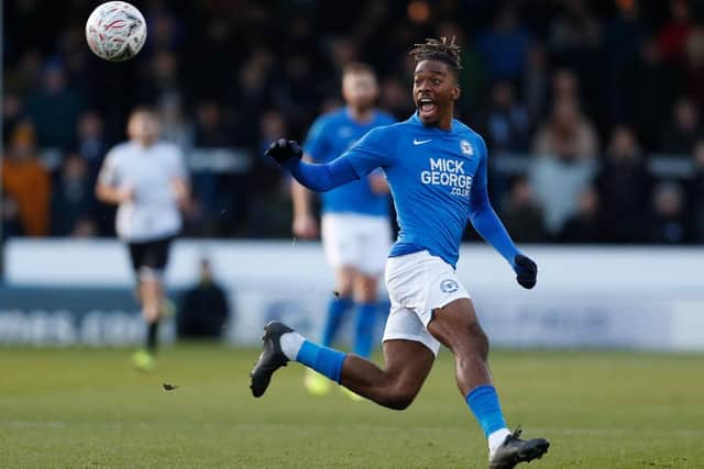 Peterborough striker Ivan Toney. Picture: Getty