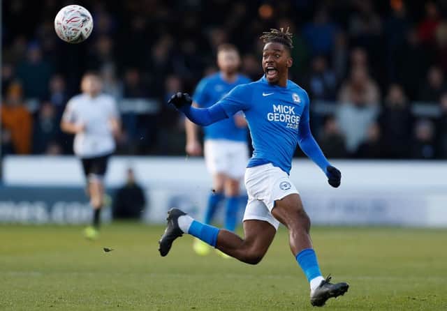Peterborough striker Ivan Toney. Picture: Getty