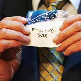 Rangers will be a pot one club in Friday's Europa League draw.
