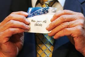 Rangers will be a pot one club in Friday's Europa League draw.
