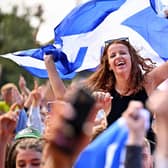 Festival goers attend TRNSMT 2021, the first year back after the pandemic. Photo: Jeff J Mitchell/Getty Images.