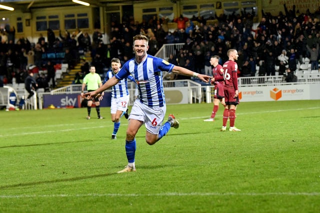 Shelton impressed in the win over Harrogate Town at the weekend. Picture by FRANK REID