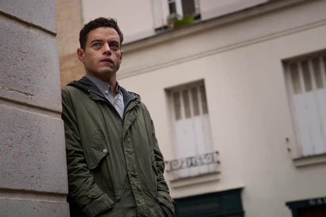 Rami Malek as Charlie Heller in The Amateur. Picture: John Wilson