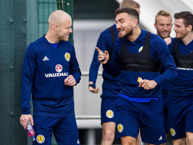 Steven Naismith has confirmed former Scotland team-mate was unlikely to feature in his plans as Hearts interim boss going forward. Picture: SNS