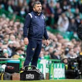 St Johnstone manager Callum Davidson at Celtic Park. (Photo by Craig Williamson / SNS Group)