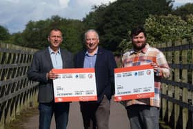 Russell Borthwick (AGCC), Craig Leuchars (CNER) and Jordan Jack (CNER) (Pic:AGCC)