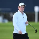 Bob MacIntyre pictured at St Andrews during the third and final round of the Alfred Dunhill Links Championship. Picture: Octavio Passos/Getty Images.