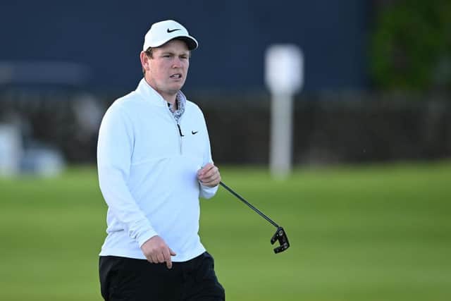 Bob MacIntyre pictured at St Andrews during the third and final round of the Alfred Dunhill Links Championship. Picture: Octavio Passos/Getty Images.