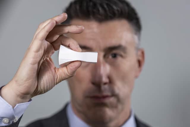 Don Smith, chief innovation officer and co-founder of Edinburgh-based 1nhaler. Picture: Jamie Williamson
