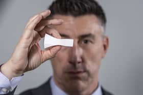 Don Smith, chief innovation officer and co-founder of Edinburgh-based 1nhaler. Picture: Jamie Williamson