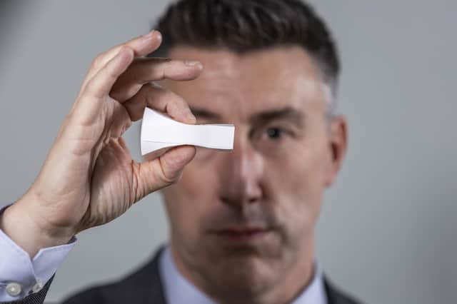 Don Smith, chief innovation officer and co-founder of Edinburgh-based 1nhaler. Picture: Jamie Williamson
