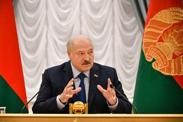 Belarus' President Alexander Lukashenko rules the country.