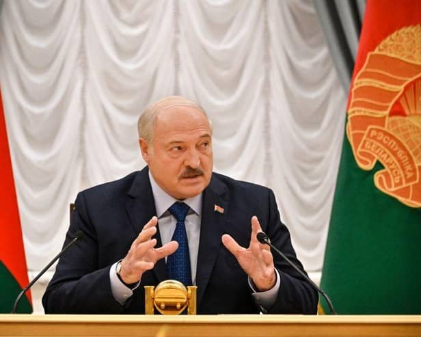 Belarus' President Alexander Lukashenko rules the country.