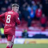 A contract extension offer from Aberdeen remains on the table for Connor Barron.  (Photo by Craig Williamson / SNS Group)
