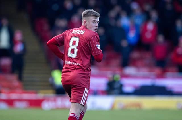 A contract extension offer from Aberdeen remains on the table for Connor Barron. (Photo by Craig Williamson / SNS Group)