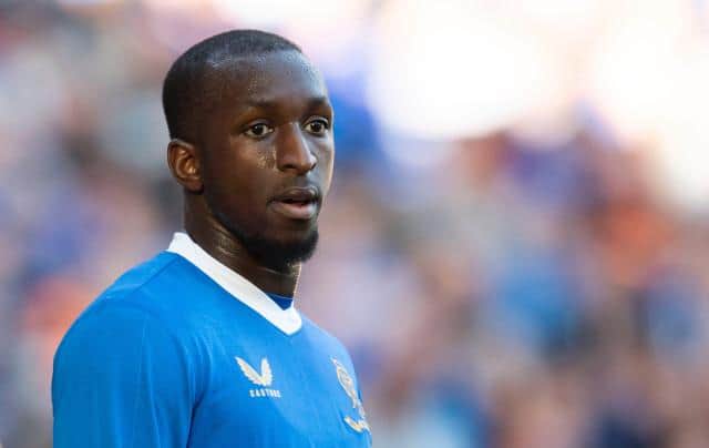 Rangers midfielder Glen Kamara was targeted by consistent jeering from Sparta Prague's young fans during the Europa League match on Thursday night. (Photo by Craig Foy / SNS Group)