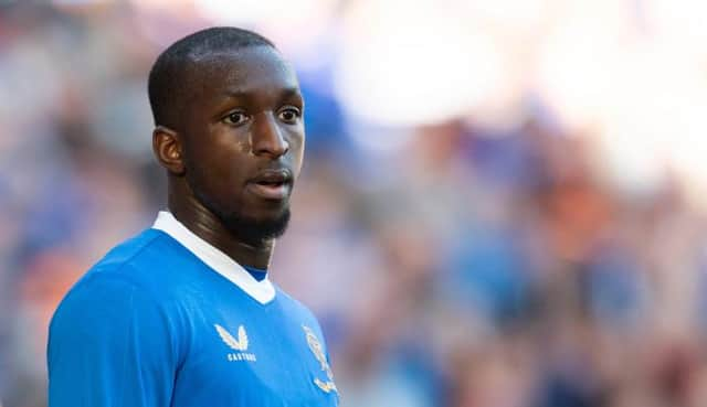 Rangers midfielder Glen Kamara was targeted by consistent jeering from Sparta Prague's young fans during the Europa League match on Thursday night. (Photo by Craig Foy / SNS Group)