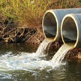 Discharge of sewage into a river. (Getty Images/iStockphoto)