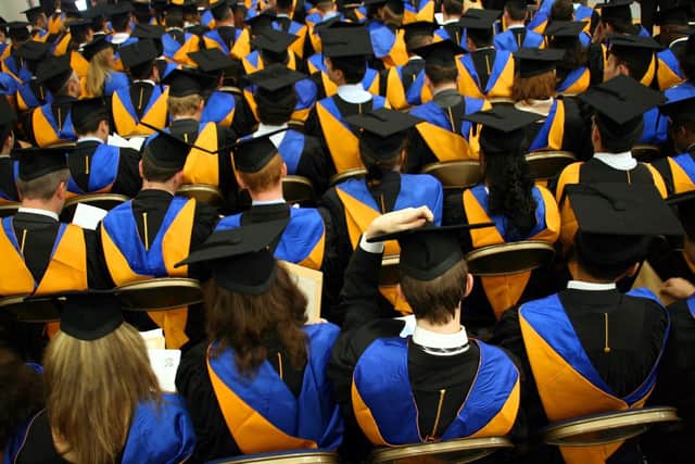 A university graduation. A pilot to replace the Erasmus scheme will be launched in the next few months, Scotland's higher education minister has said