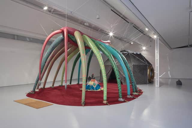 Installation view of Rae-Yen Song's show at DCA PIC: Ruth Clark