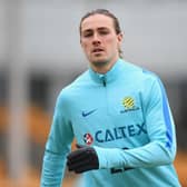 Jackson Irvine has joined Hibs on a deal until the end of the season