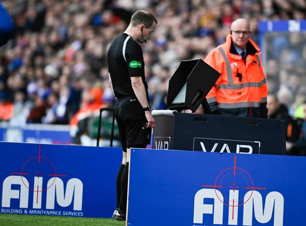VAR will be operational at two of the eight Scottish Cup ties. (Photo by Rob Casey / SNS Group)